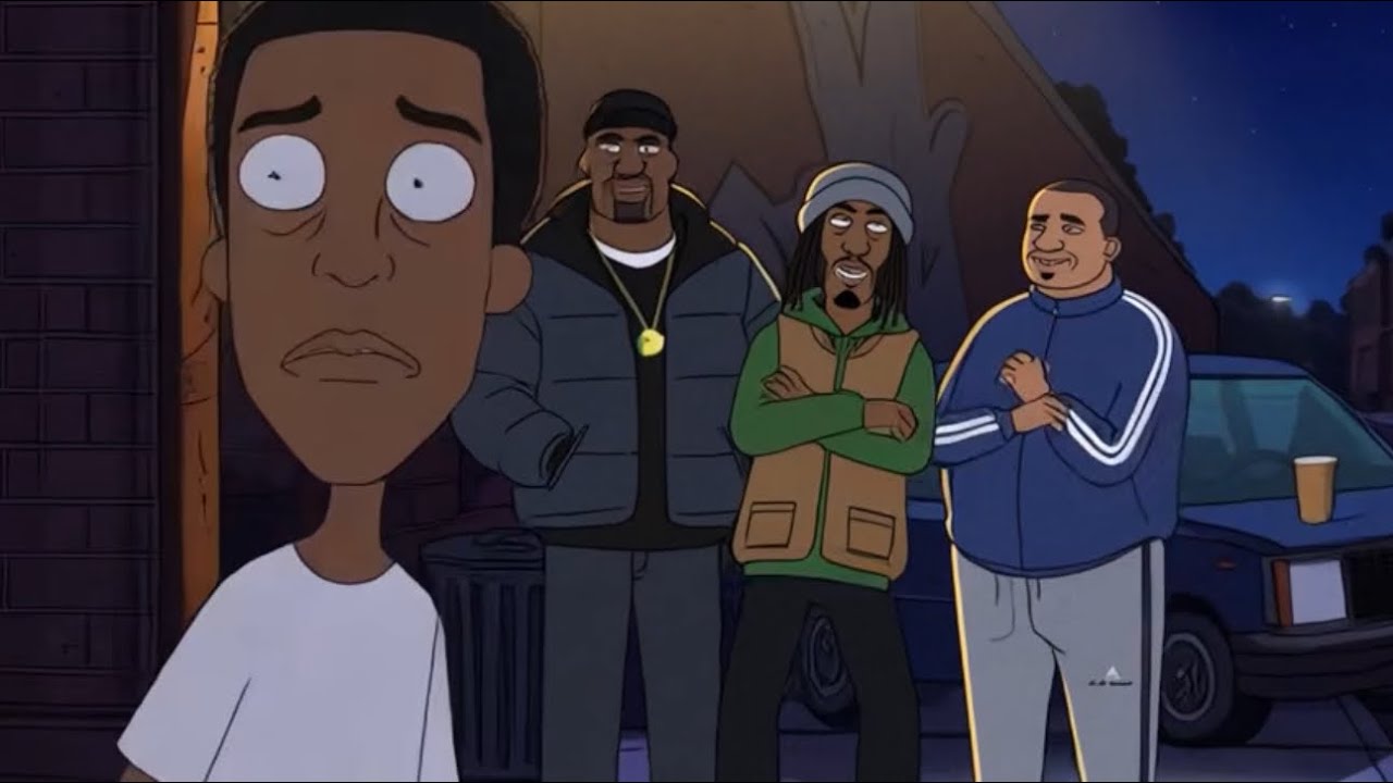Carl Get Chased By Gang Members