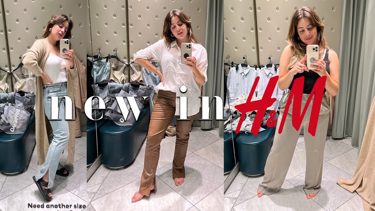 NEW IN H&M | COME SHOPPING WITH ME | IN-BETWEEN SEASONS SUMMER / AUTUMN FALL HAUL