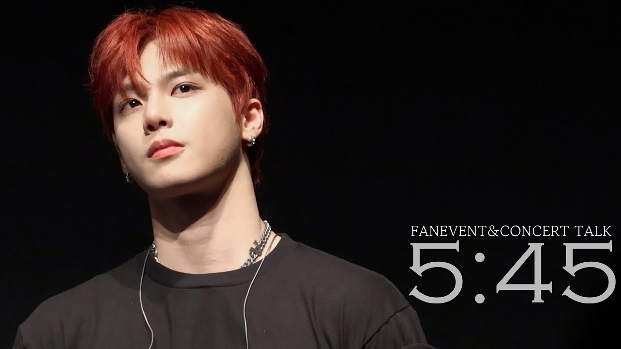 [4K/JAEJUN FOCUS] '5:45+FANEVENT+CONCERT TALK' 240609  TAN 1st FANCONCERT (TAN 재준)