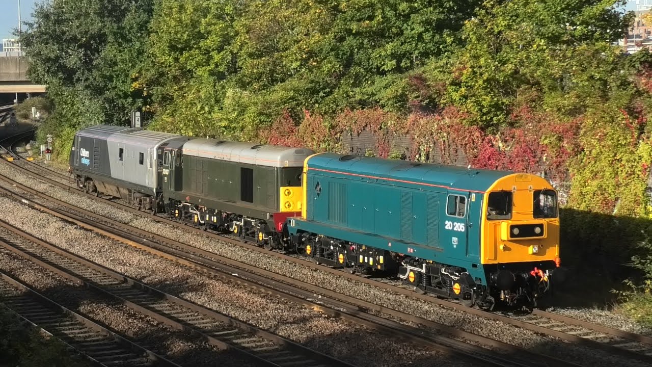 20205 + 20007 - Chiltern 82 Move , Bristol 28-09-24