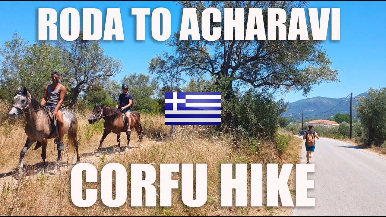 Hiking from Roda to Acharavi | Inside Corfu 2022