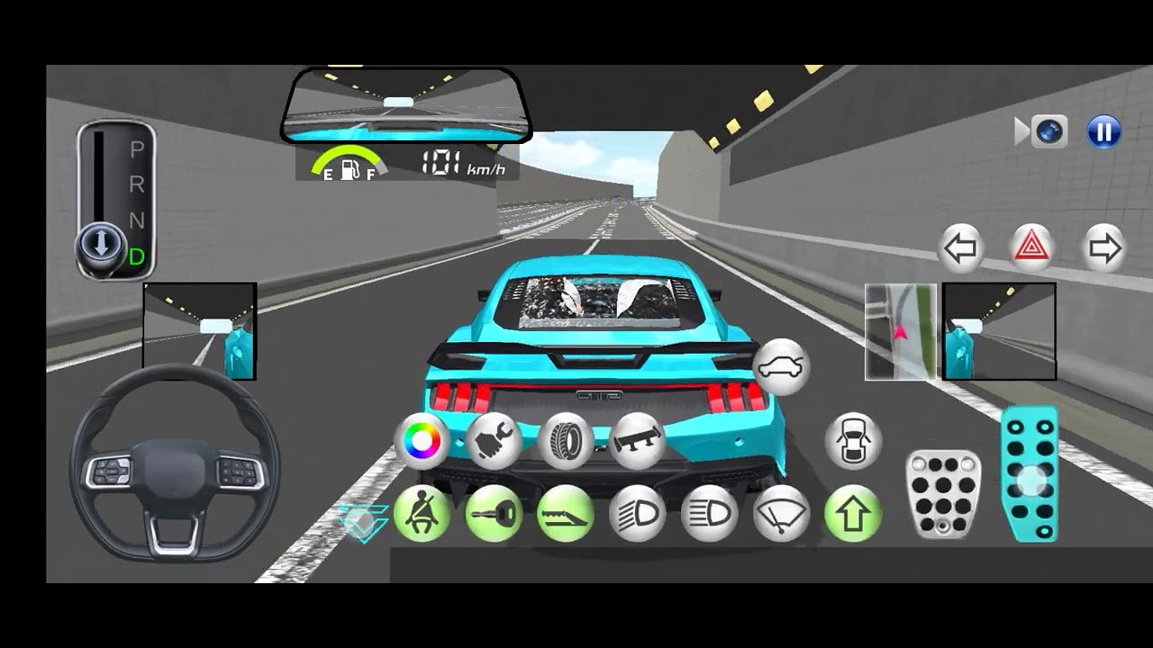 3D DRİVİNG CLASS ARABA OYUNU SERBEST SÜRÜŞ İZLE 
