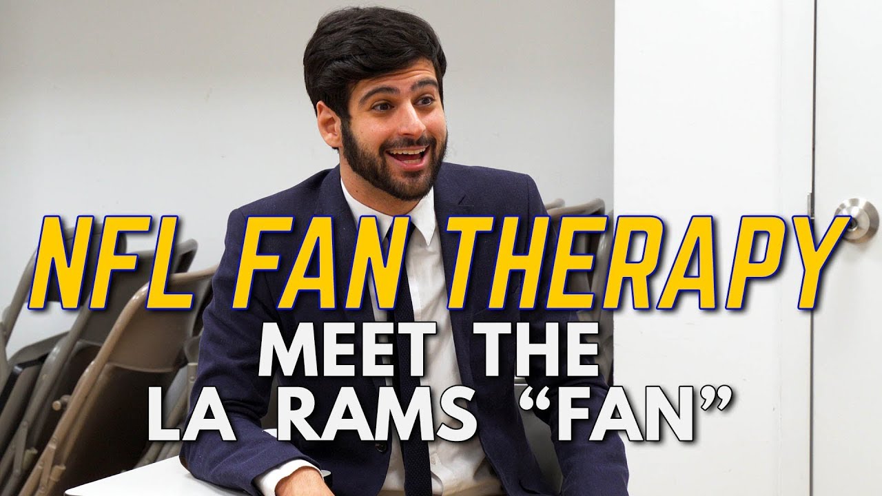 NFL FAN THERAPY: Meet The LA Rams 