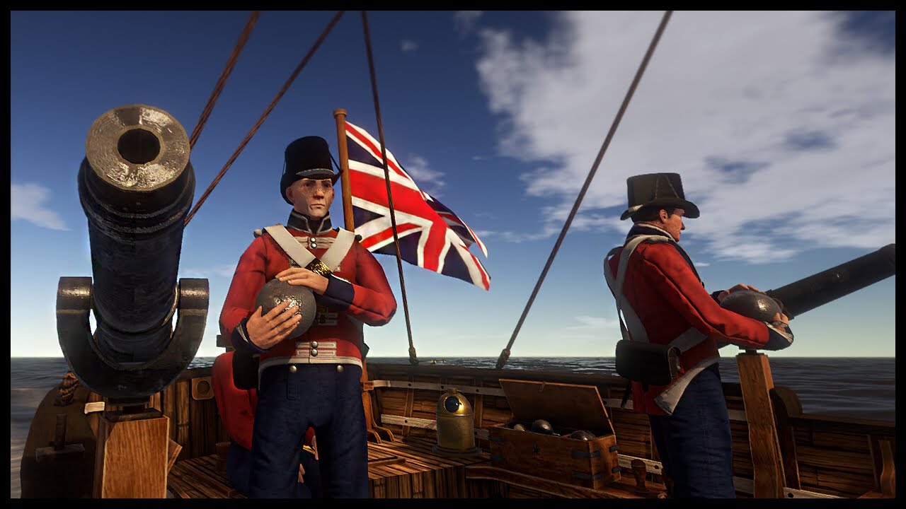 NAPOLEONIC COASTAL FORT SIEGE! British Marines & Gunboats Assault Fort - Holdfast: Nations at War