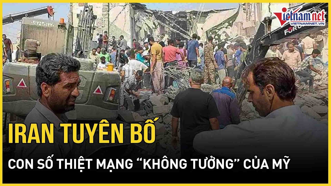 Iran tuyên bố con số thiệt mạng “không tưởng” của Mỹ, nhiều binh sĩ bị Tehran bắt làm tù binh