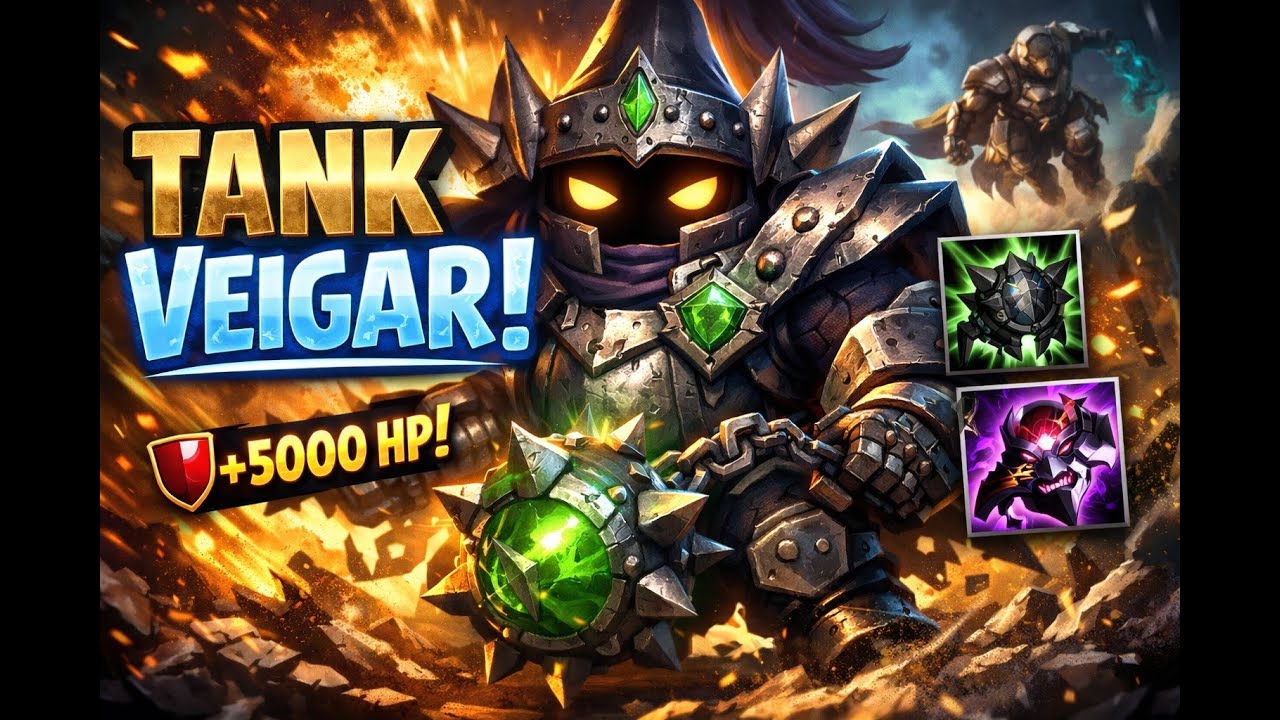 Veigar / Tank Build denemesi..!!! ( Daha ziyade build bizi denedi )