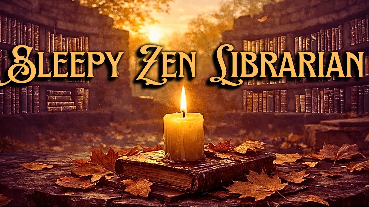 🕯️ 😴 Fall Asleep to a Zen Sleepy Story The Librarian of Falling Leaves