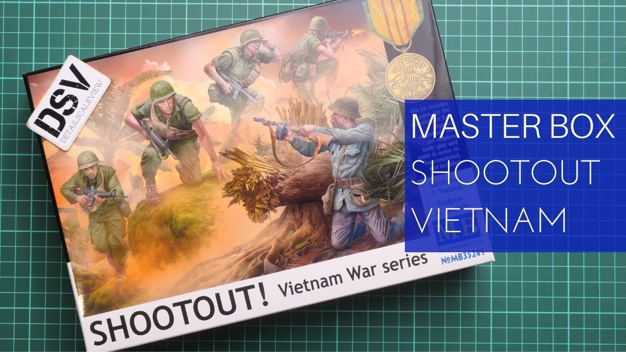 Master Box 1/35 Shootout Vietnam War Series (MB35241) Review