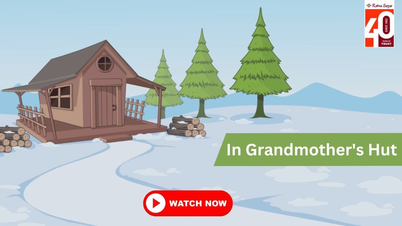 In Grandmother's Hut - Raindrops, Book 3 | #raindrops Videos For Class 3 Students