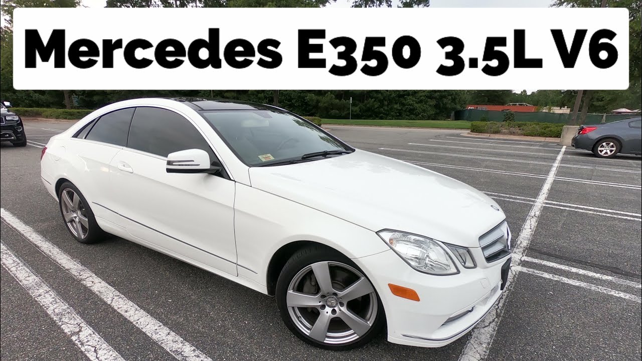 Обзор двигателя Mercedes-Benz E350 Coupe 3.5L V6 2013 года