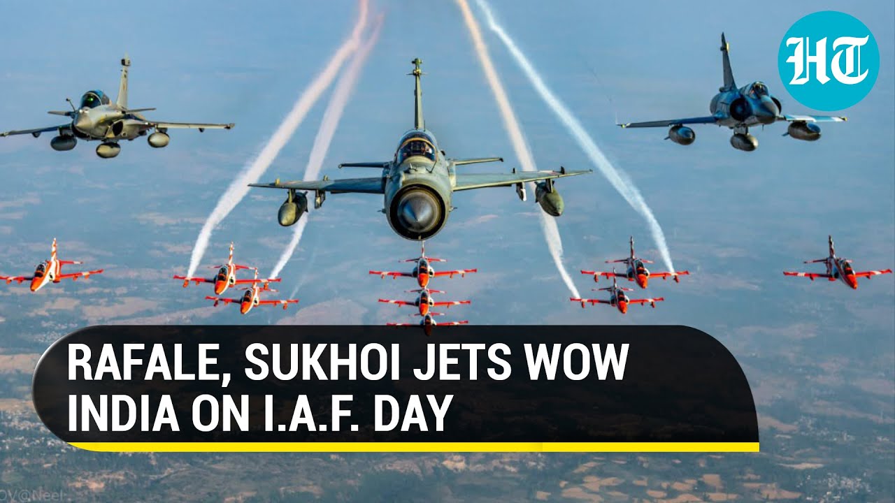 Watch: IAF chief's veiled warning to China, Pakistan on 'violating territory' | 89th Air Force Day