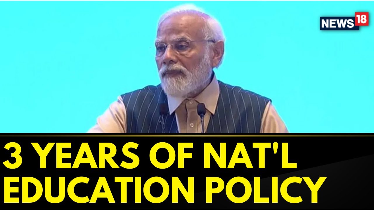 National Education Policy Completes 3 Years | National Education Policy | English News | News18