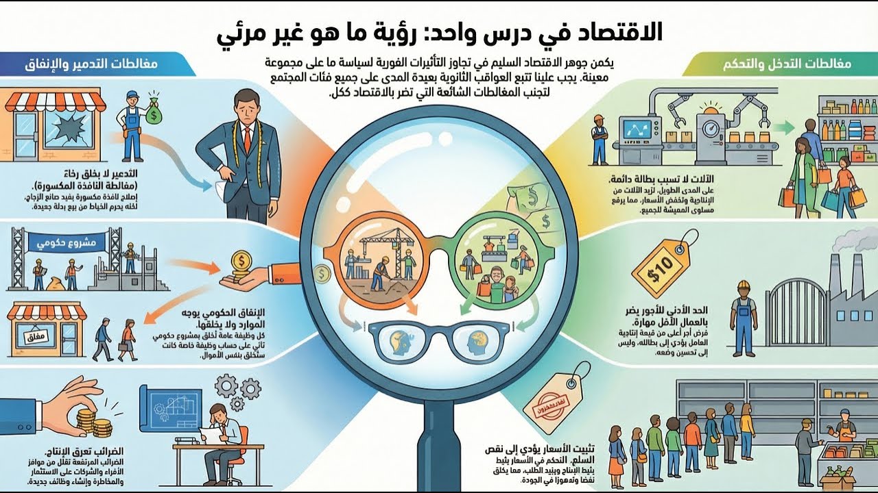 كيف تفكر كخبير اقتصادي؟ الدرس الوحيد الذي تحتاجه | نافذة للمعرفة 