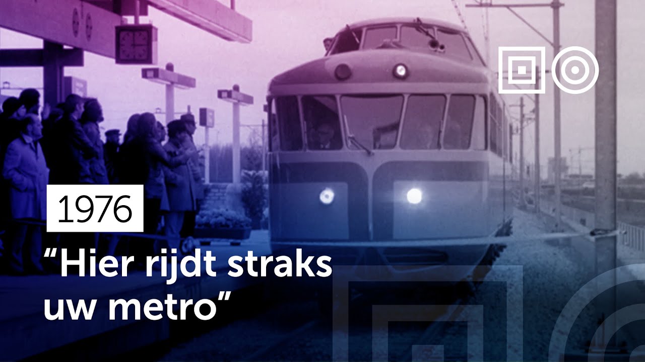 📽️ Opening station Amsterdam Bijlmer (1976)