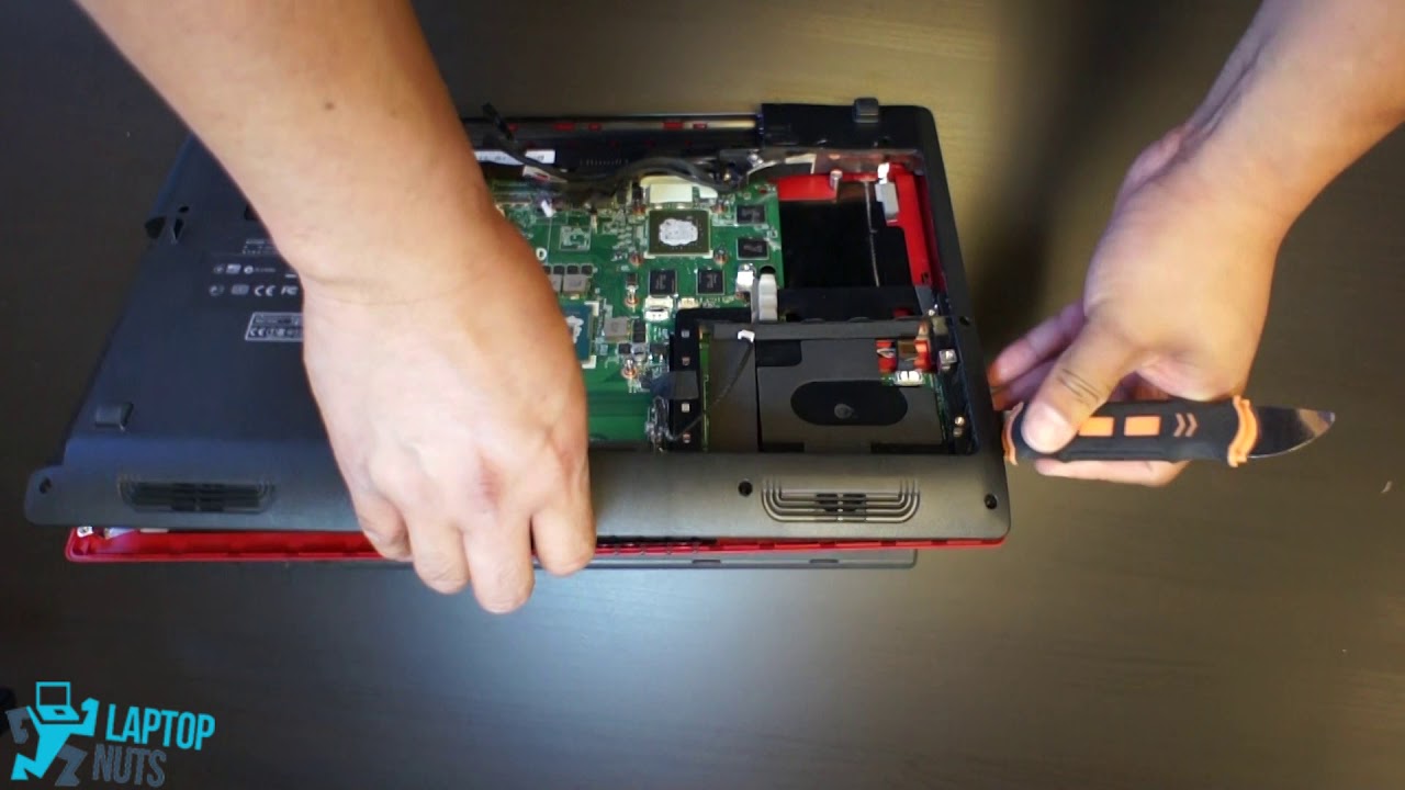 Laptop MSI MS 16GF GE60 Disassembly Take Apart Sell. Drive, Mobo, CPU & other parts Removal