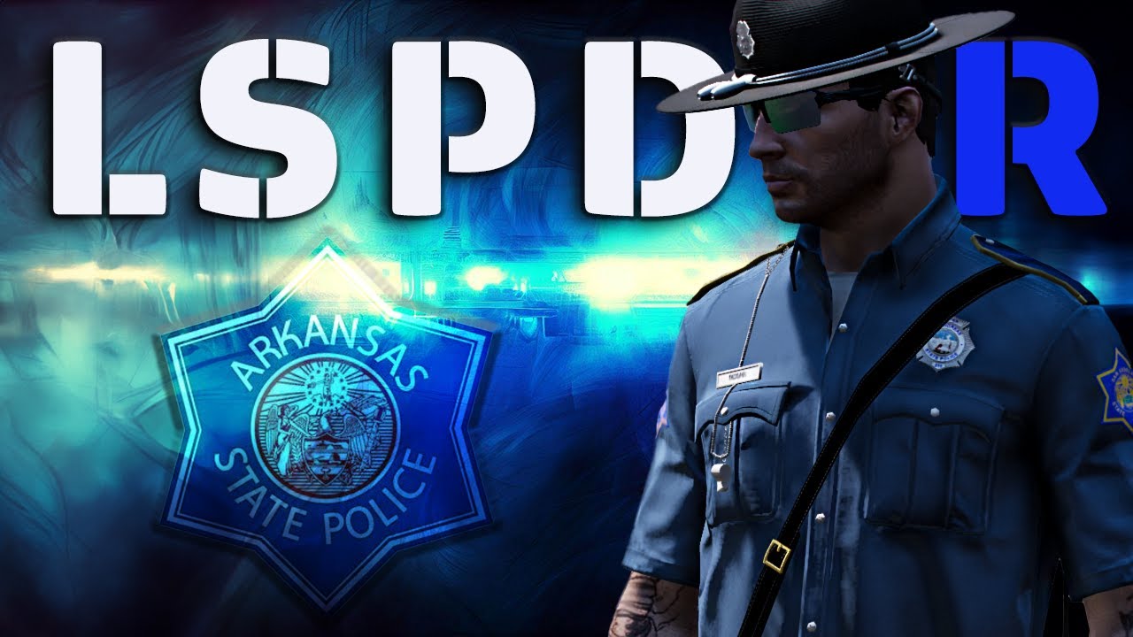 Flaming Pursuit & Tased by Suspect | Arkansas State Police | LSPDFR MOD 🚔