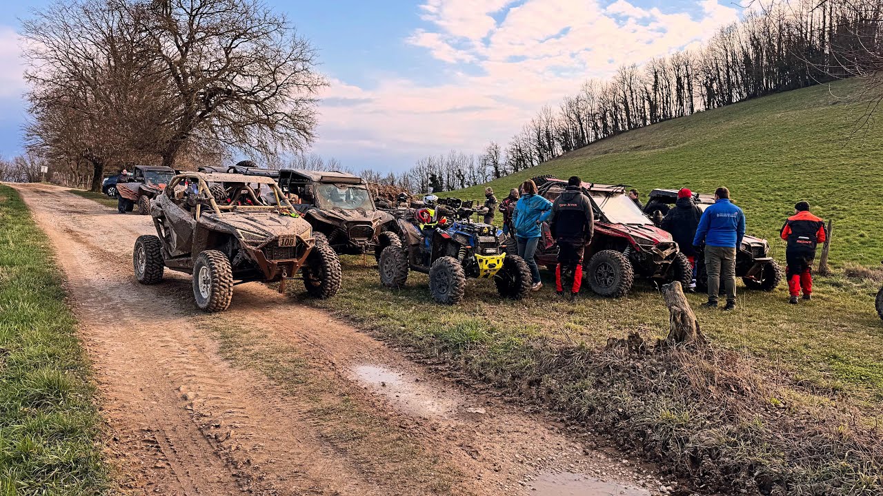 Grosse Rando en RZR XP4 1000 POLARIS : du terrain, de la boue et une ambiance de dingue 🔥