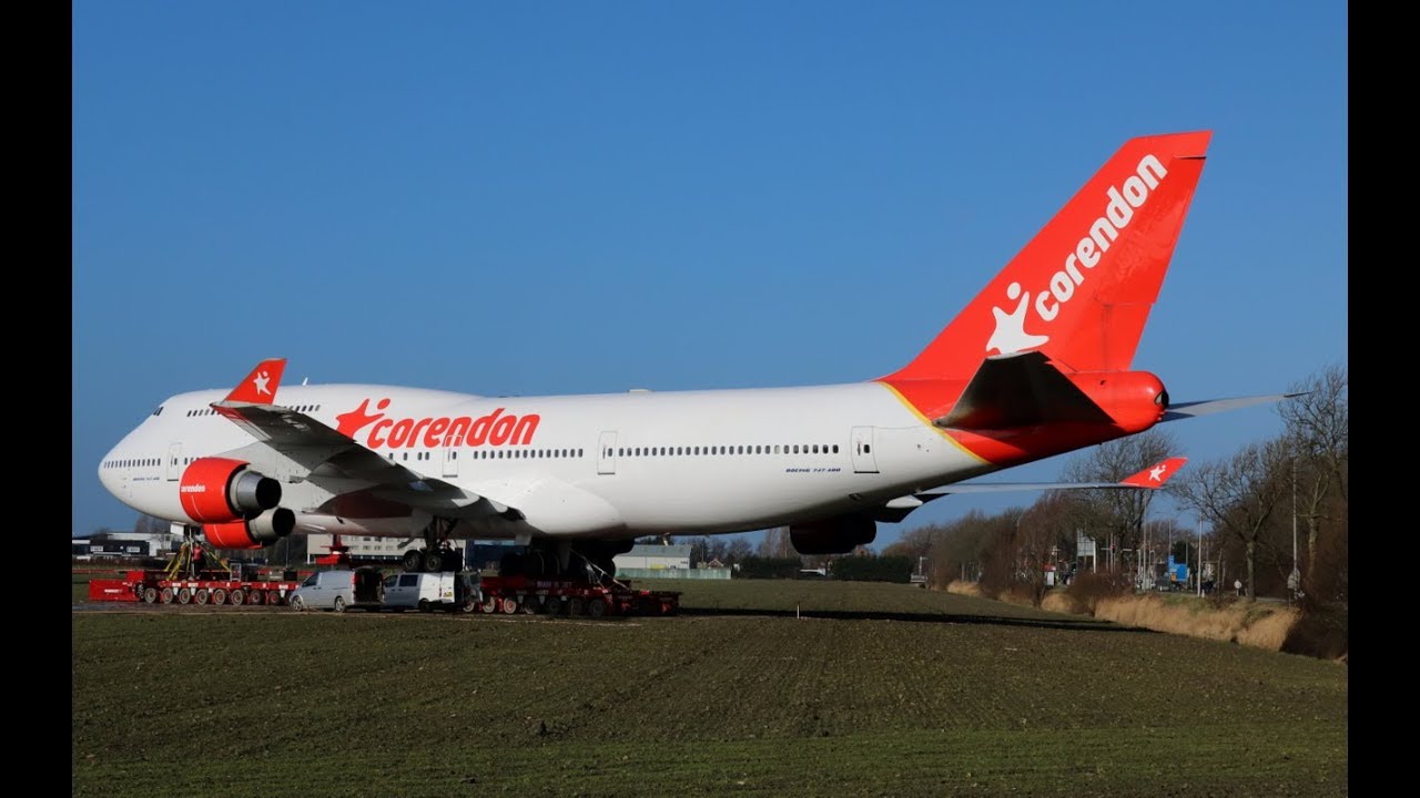 Corendon Boeing 747 Transported to Corendon Hotel by Mammoet (DutchPlaneSpotter)