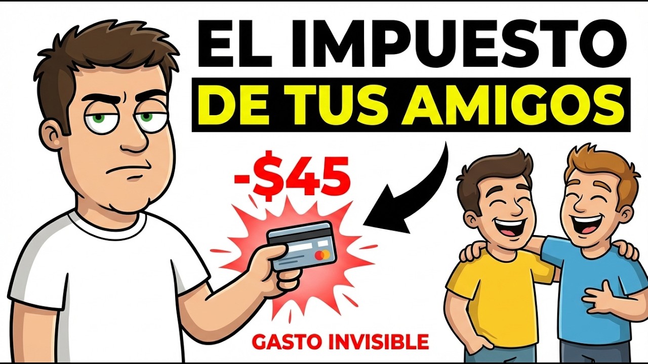 Tus amigos te están haciendo pobre en secreto (El impuesto de la amistad)