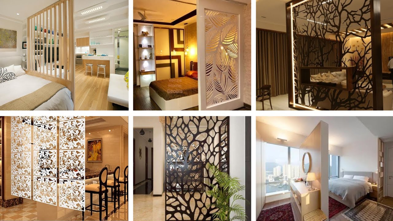 30 + The Best Wooden & Glass Partition Design For Living & Bed Room II @DecorAge77