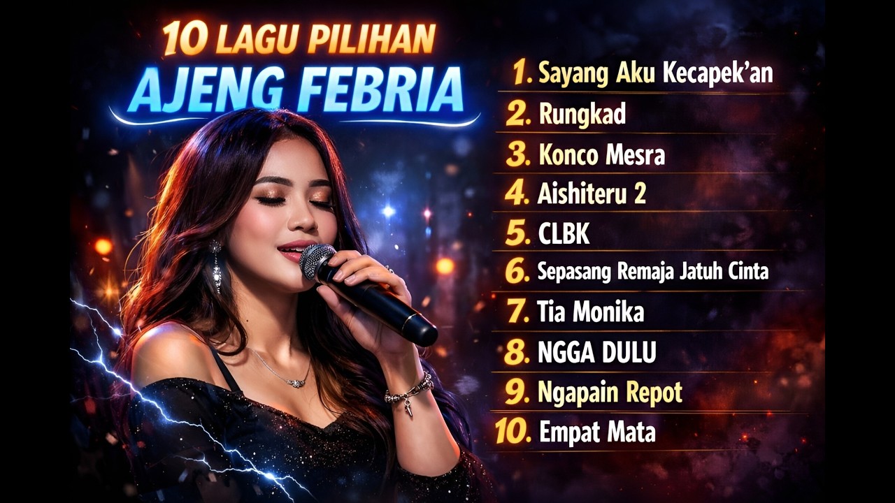 10 Lagu Pilihan Ajeng Febria Paling Enak Didengar 2026 🎶 Full Album Terbaik!