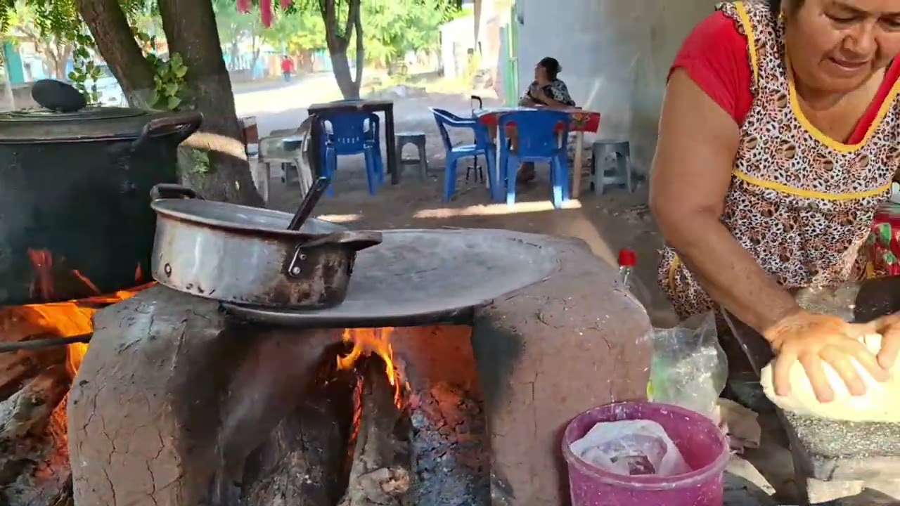 Así nomas estubo el día de hoy Miércoles acá en el Rancho,