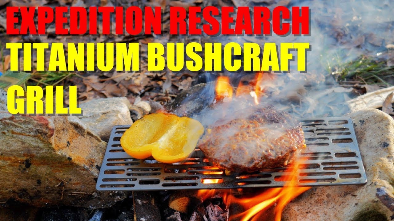NAJLEPSZY nowy ultralekki grill Bushcraft? Tytanowy grill Bushcraft Expedition Research