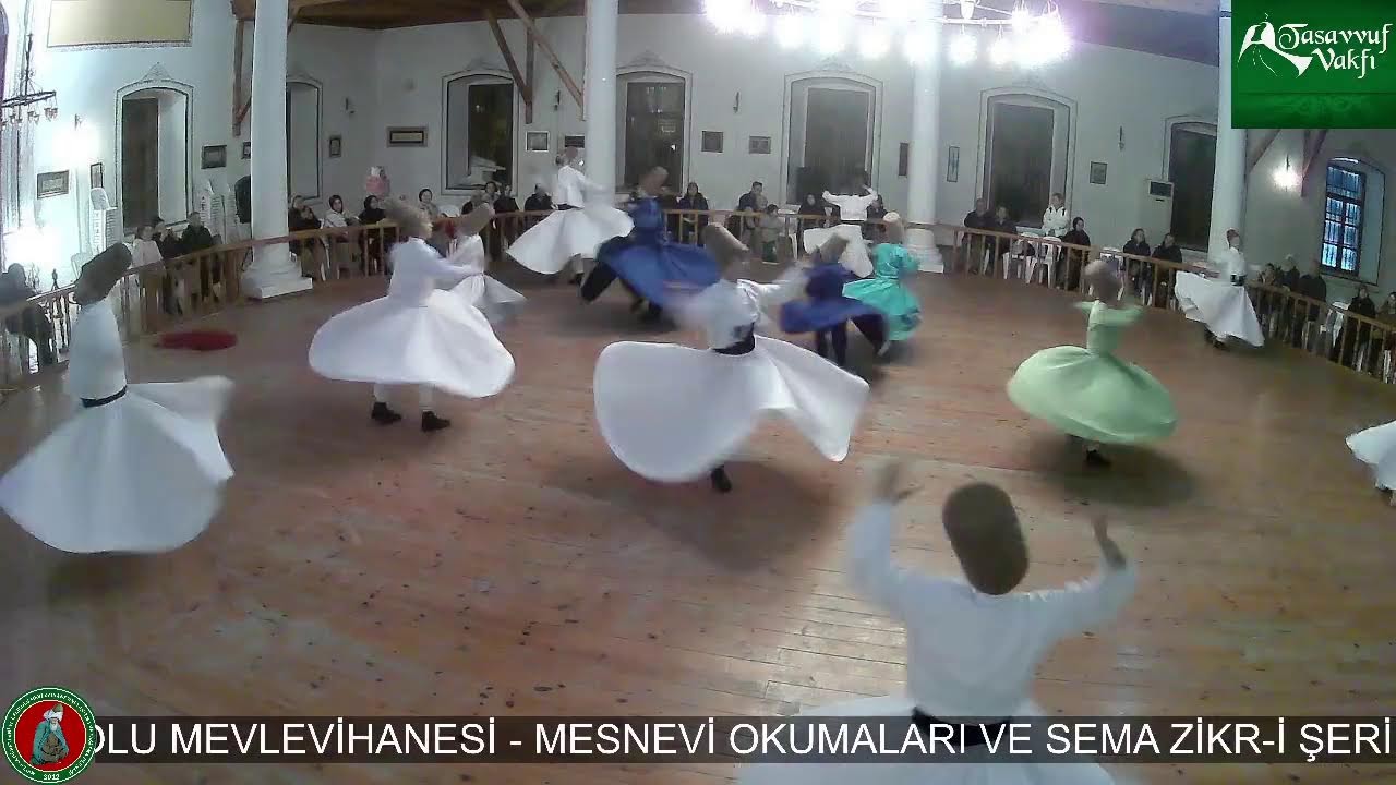 Tasavvuf Vakfı - Gelibolu Mevlevihane'si -  Sema Zikr-i Şerifi (08/12/2024)