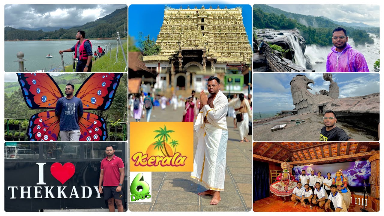Going To Kerala From Mumbai via Train vlog 2024 , visiting popular tourist attractions in Kerala