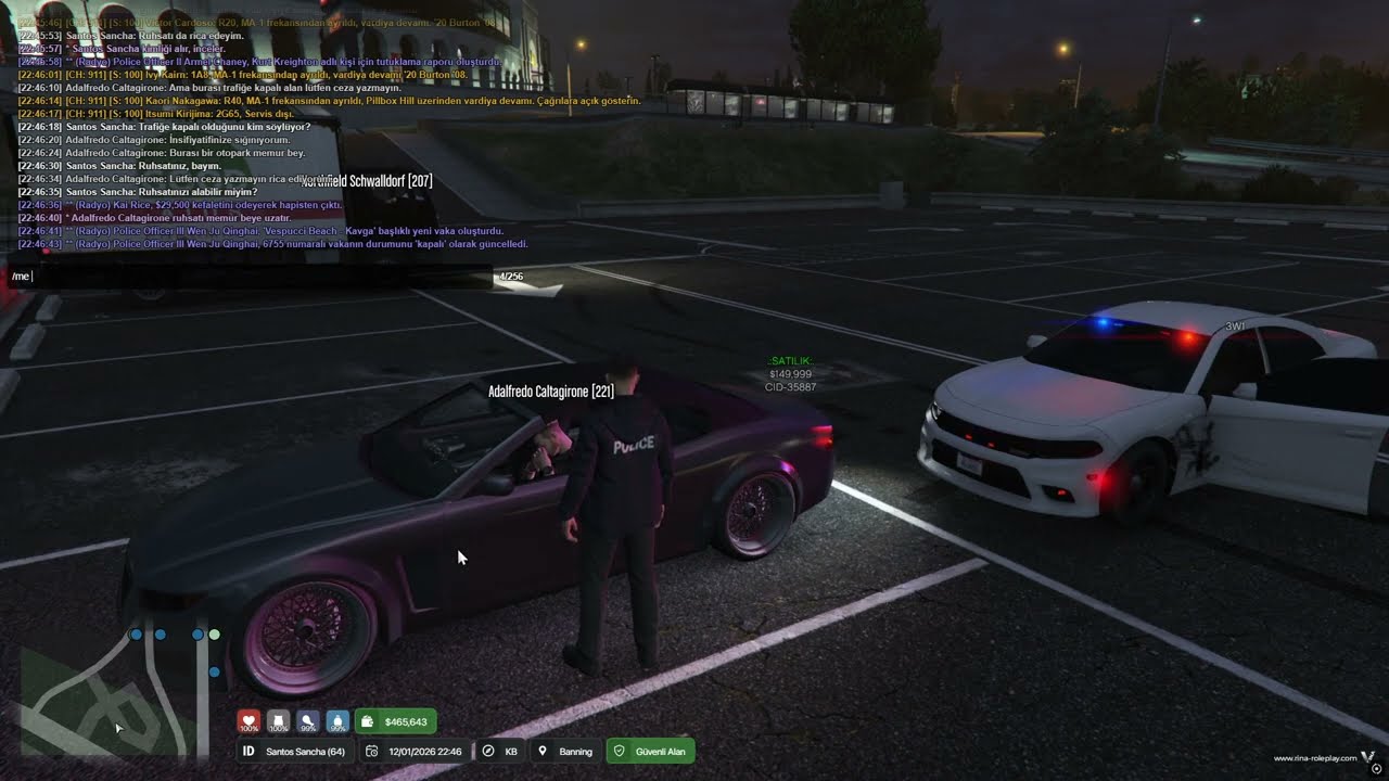 Yayın Tekrarı | Trafik Polisi Rolleri - Rina RP/LSPD (www.rina-roleplay.com)