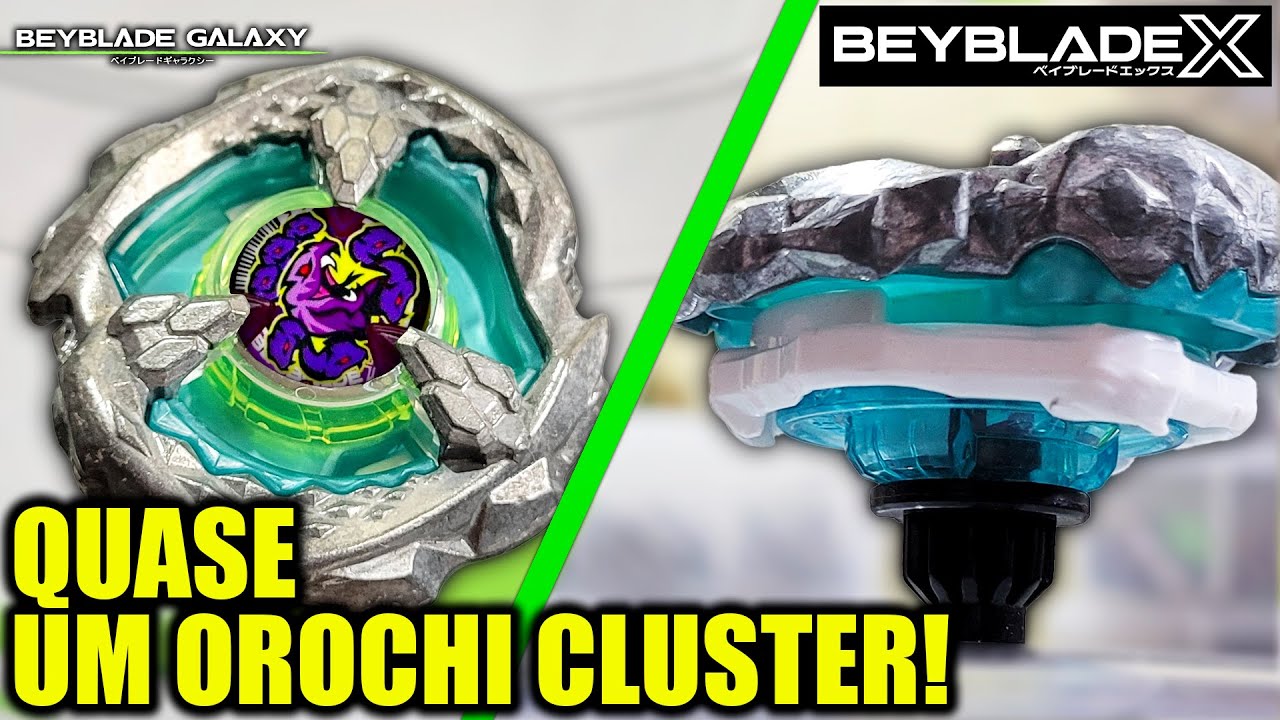 TYRANNO BEAT 6-60LF &eacute; quase um Orochi Cluster! [Beyblade X ベイブレードX]