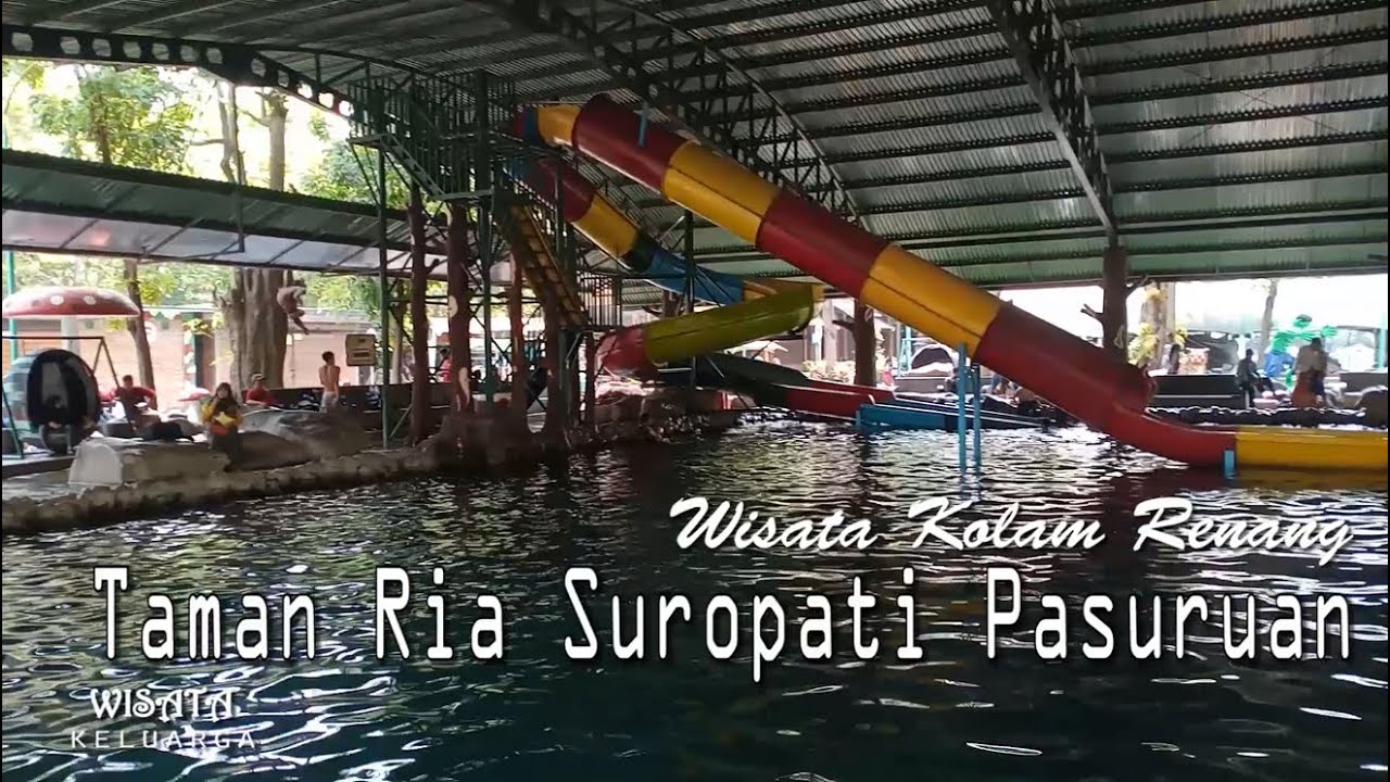 Wisata Kolam Renang Taman Ria Suropati Pasuruan | WISATA Keluarga