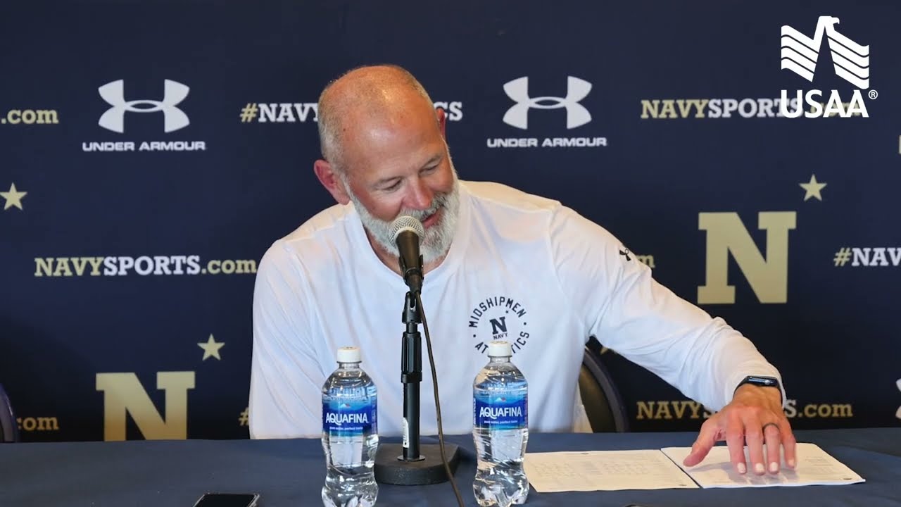 Navy Football Postgame Press Conference - Air Force (10/4/25)