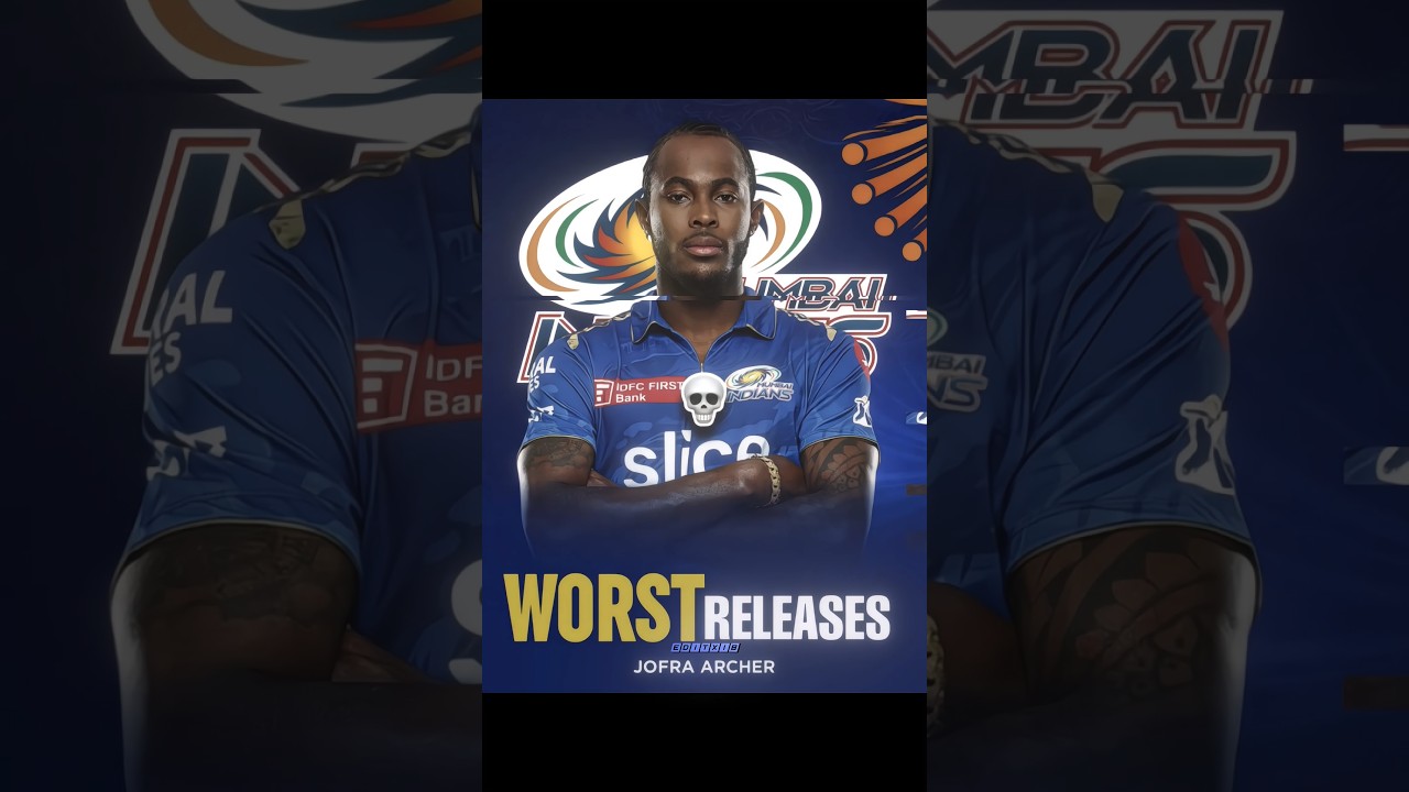 Worst Releases By Mumbai Indians..📉