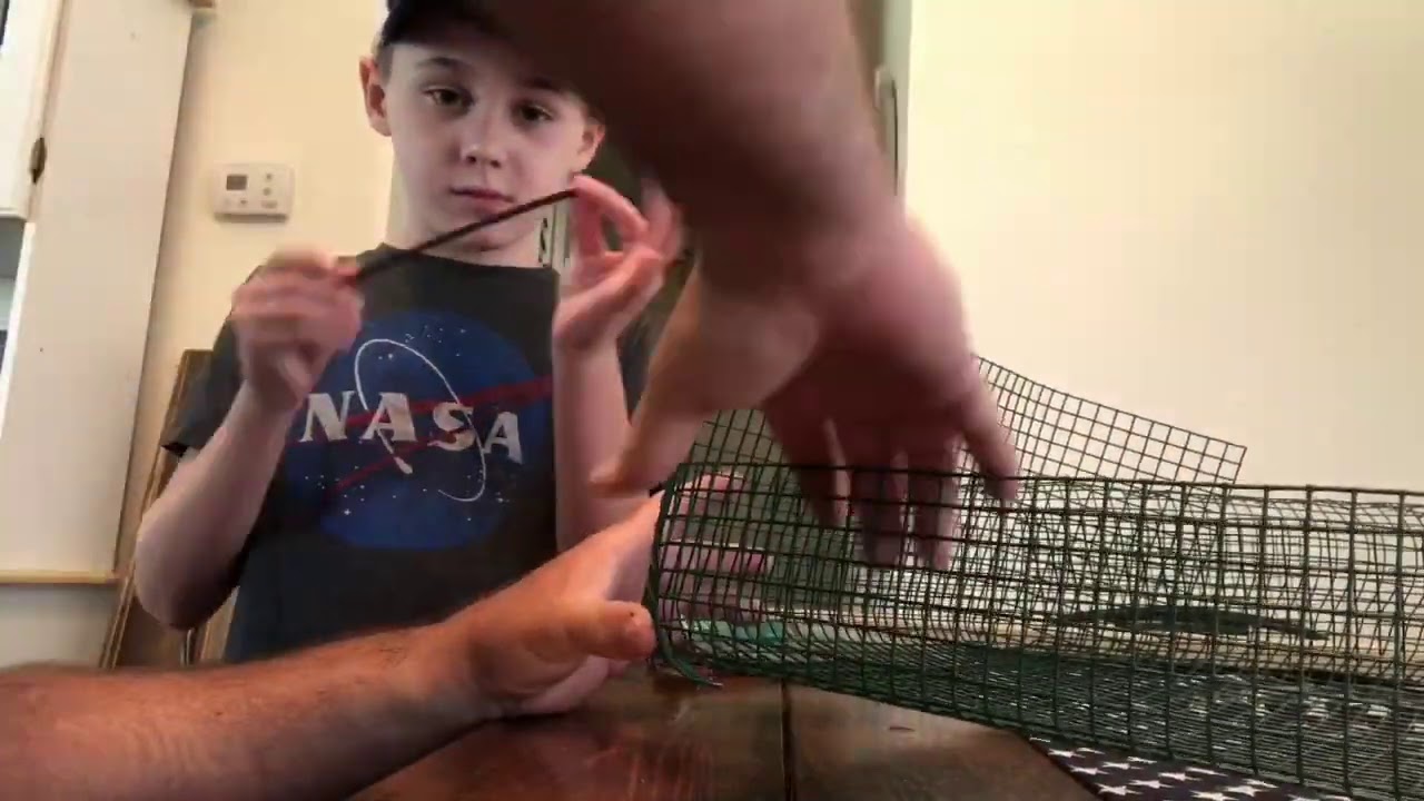 DIY Pinfish Trap Part 1
