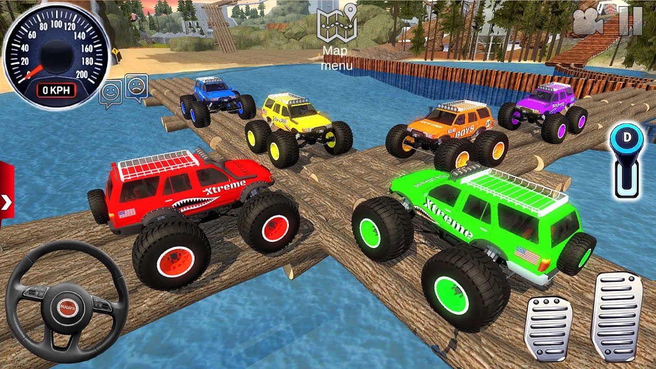 The Wildest Offroad Driving Simulator - Racing Sport Monster Truck Off-Road Android Gameplay #3