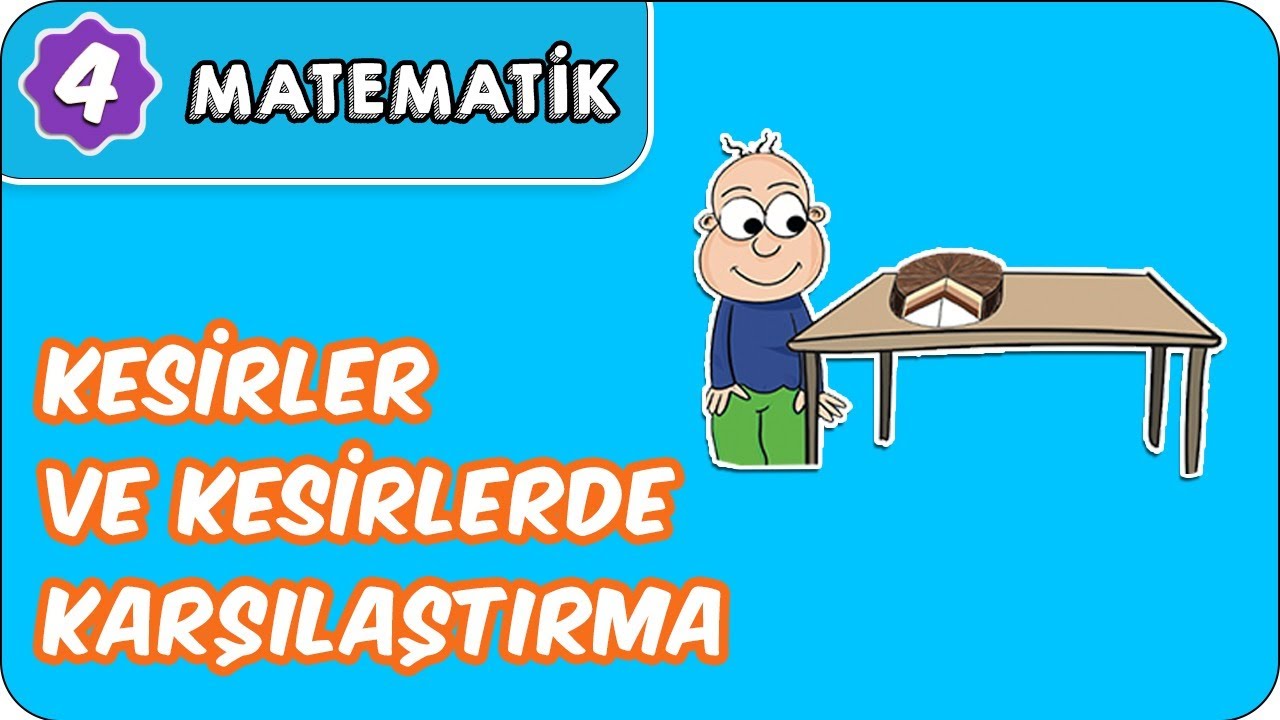 Kesirler ve Kesirlerde Karşılaştırma | 4. Sınıf Matematik evokul Kampı