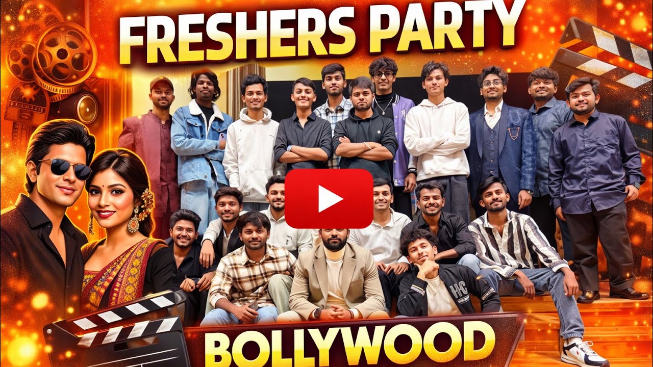 Freshers party with Bollywood theme 2k26 #pskovstatemedicaluniversity #bollywood #mbbsabroad 