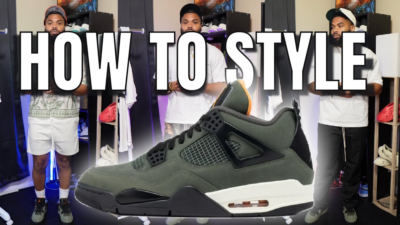 HOW TO STYLE AIR JORDAN 4 UNDEFEATED 2025 ( On foot review + outfit ideas )