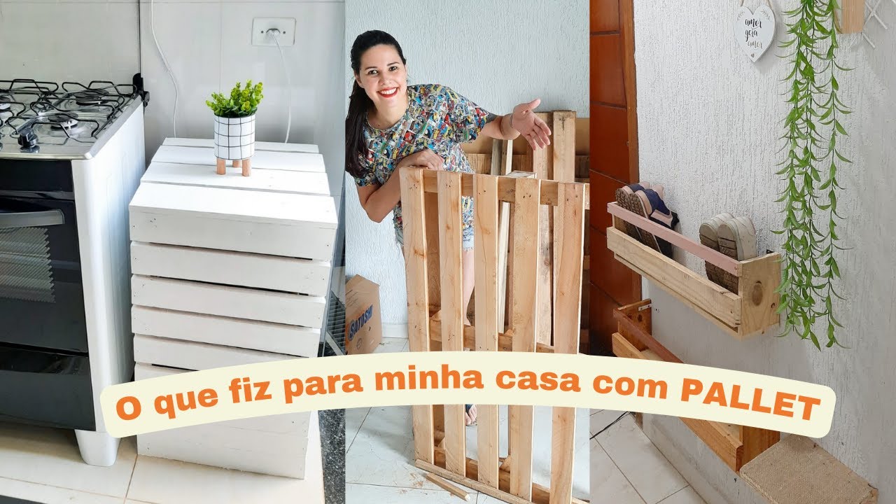 Ideias Incríveis com Pallet para sua Casa: Decoração Barata e Fácil que Vai Economizar Muito!