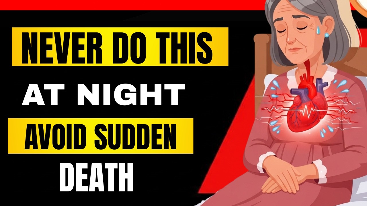 Do Not Die In Your Sleep! I Beg You, Avoid This! IT Causes Heart Attack And Strokes