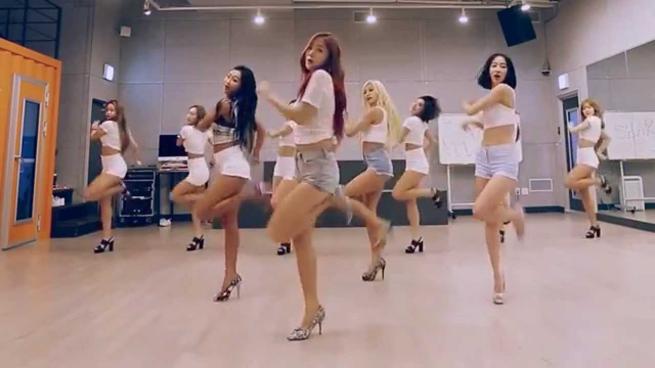 SISTAR 'Shake It' mirrored Dance Practice