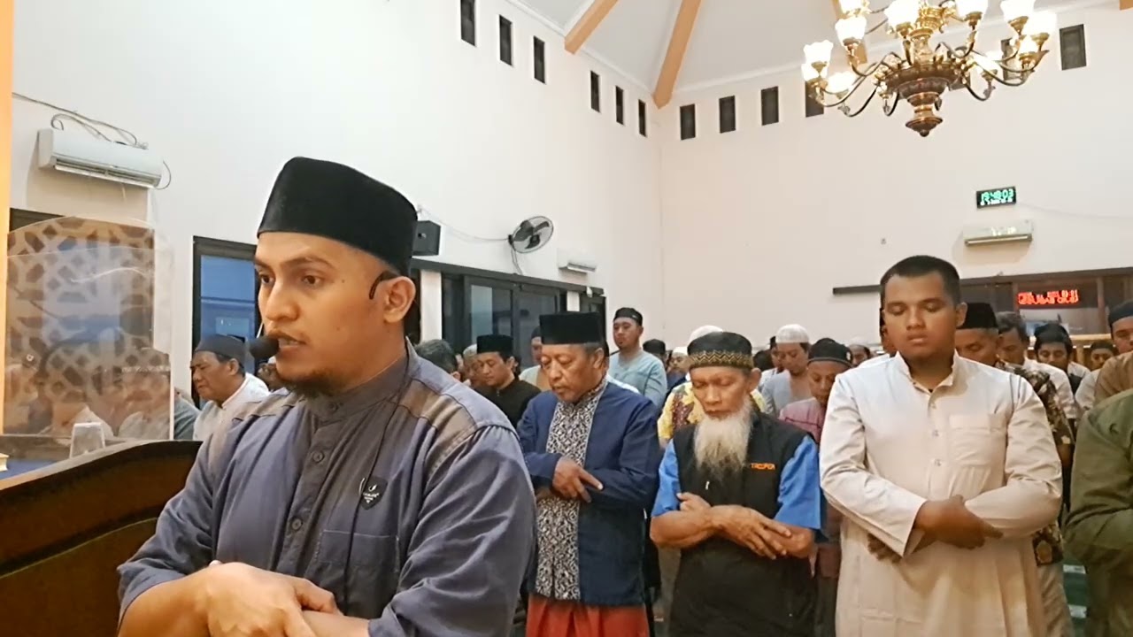 Ustadz Fahmi Himran :  Imam Sholat Tarawih malam ke 2 Ramadhan 1447 H.