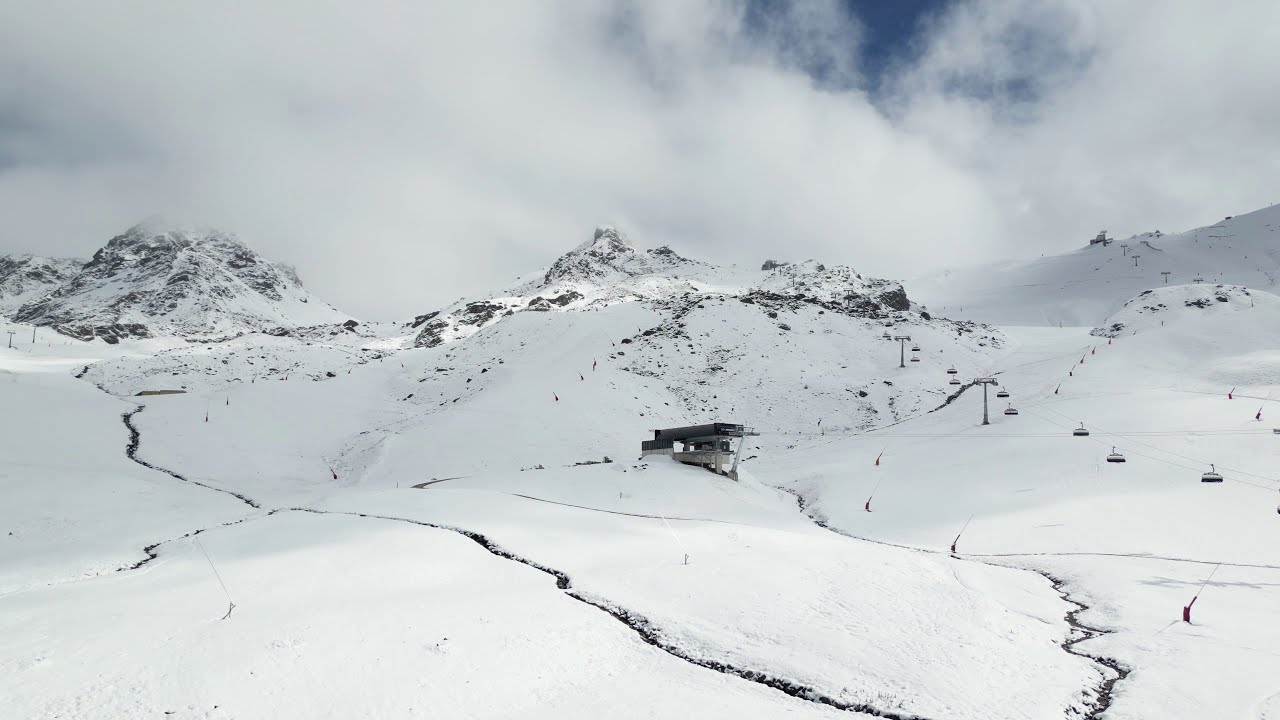 Bau Höllbodenbahn C1 und Sassgalunbahn C3 | D-Line Sessel | Ischgl | September 2025 | 4K