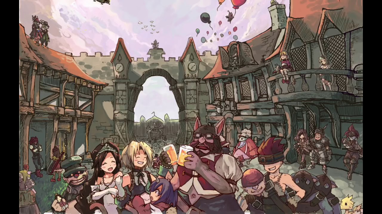 Relaxing Final Fantasy IX Music - M&uacute;sica Final Fantasy 4