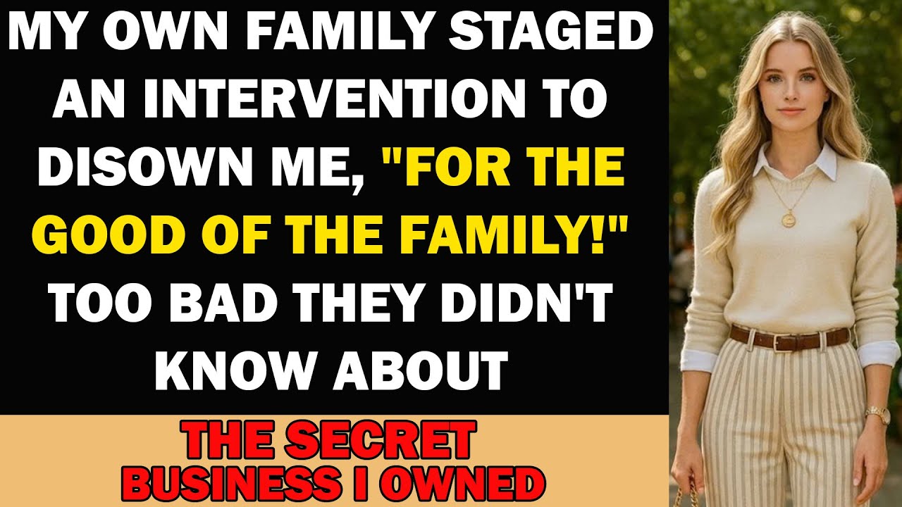 My Own Family Staged An Intervention To Disown Me — They Didn’t Know About The Business I Owned.