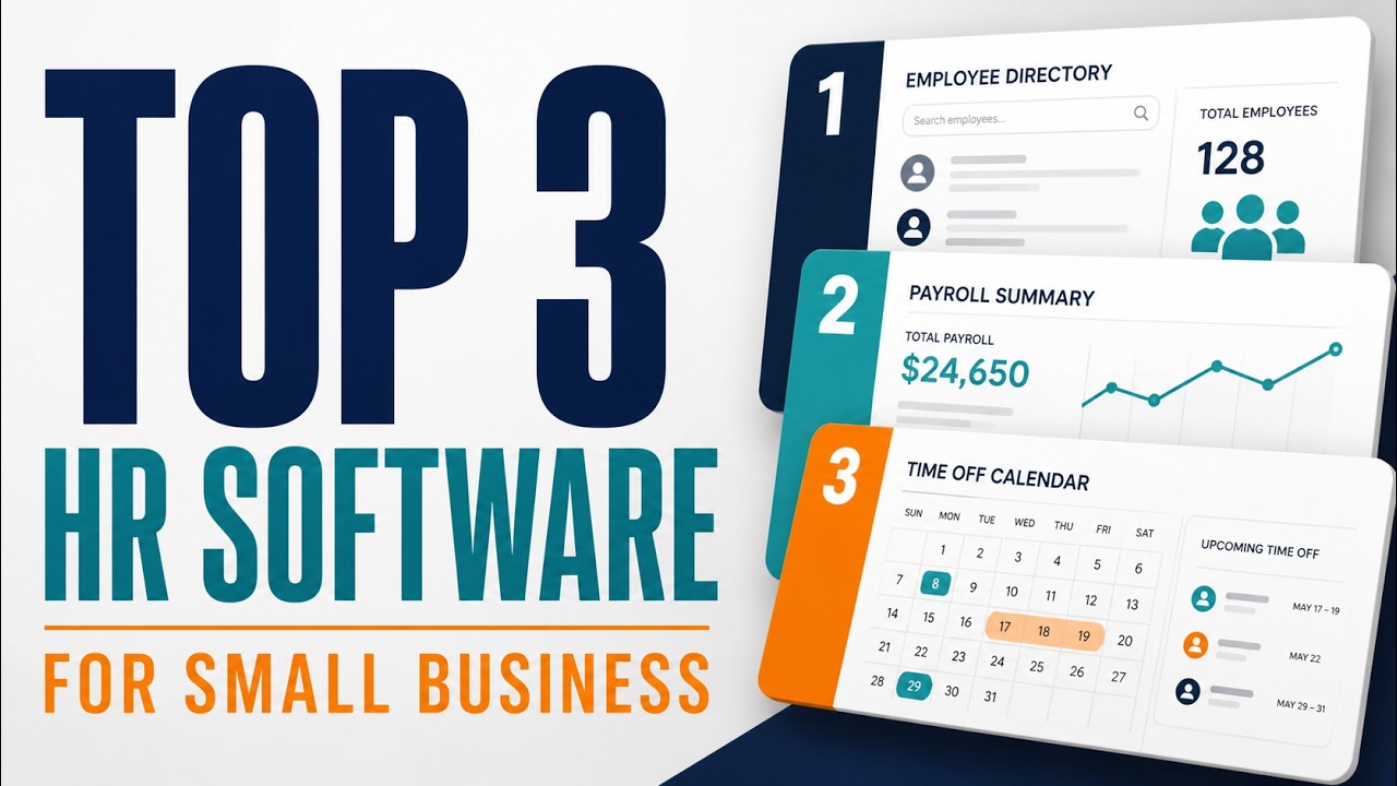 Top 3 HR Software Platforms for Small Business in 2026