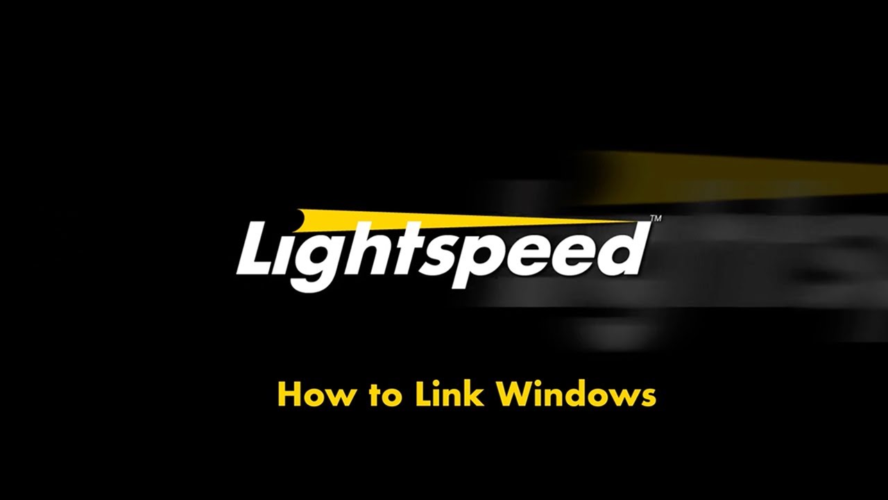 How to Link Windows on Lightspeed Trader
