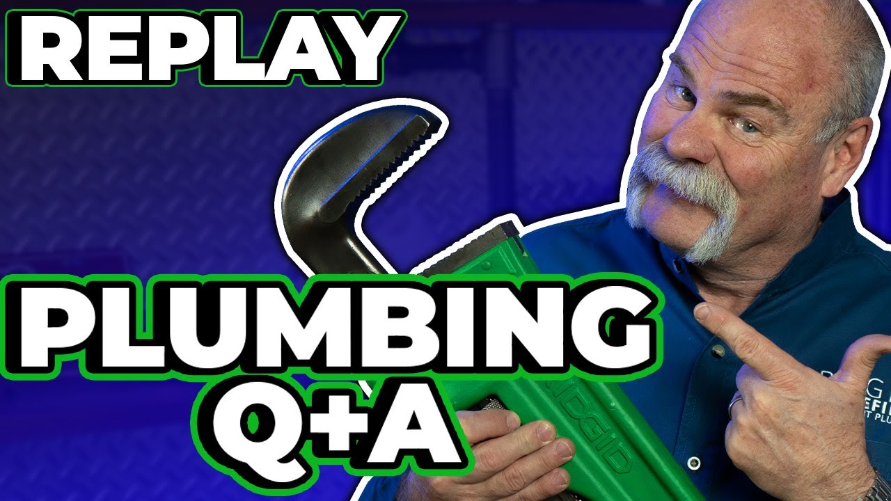 Plumbing Questions answered live | Live with Roger Wakefield
