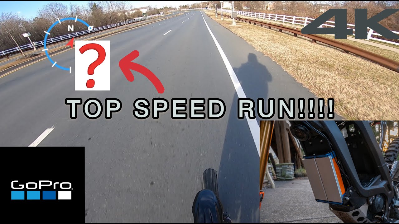 Surron x// Segway x260// Bac4000 /stock battery bypass// TOP SPEED RUN.